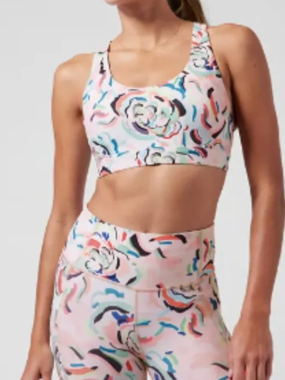 Athleta Ultimate Stash Sports Bra Padded Womens XL